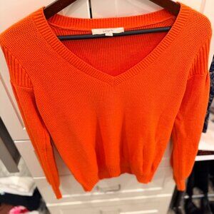 LOFT Orange Sweater